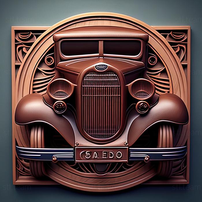 3D модель Форд Модель Б 1932 г. (STL)